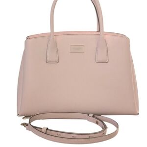 NEW Kate Spade ♠️ Serena Satchel blush light pink classy purse bag